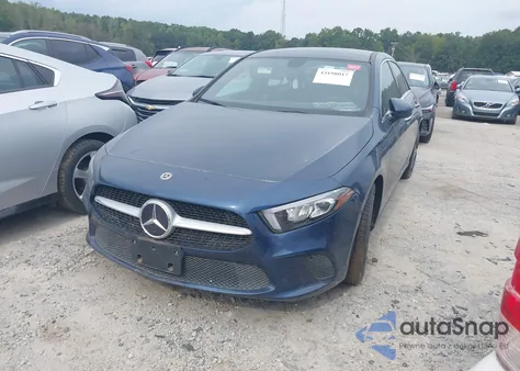 2022 Mercedes-Benz A 220 из США, поврежденный, VIN W1K3G4EB9NJ341334